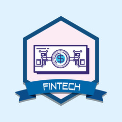 bill dollar fintech icon