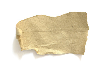 pieces of old torn paper texture background, copy space.