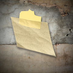 old torn paper texture background, copy space.