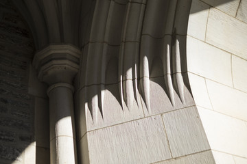detail of the architecture