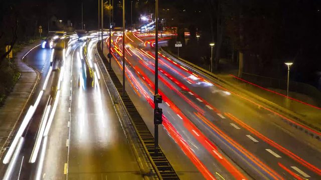 Traffic Timelapse 4K
