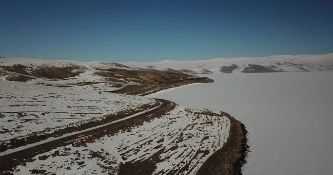 Aerial View of Ardahan, Turkey