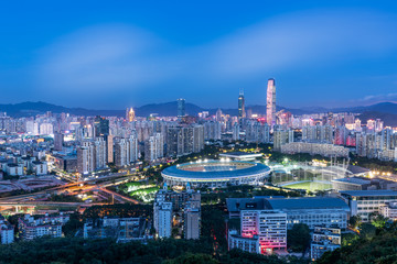 Shenzhen city scenery