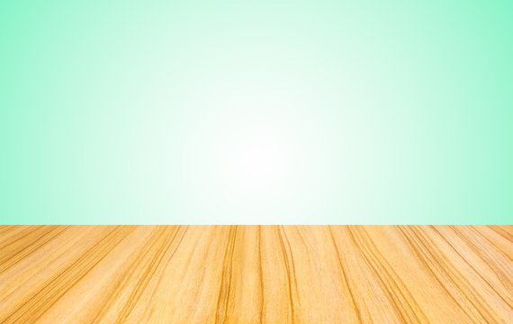 Mint Green Gradient Wall