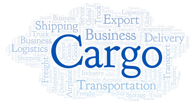 Cargo word cloud.