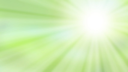 Sunburst pattern green ray illustration.