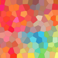 Fototapeta na wymiar Abstract illustration of Square blue red and yellow bright Middle size hexagon background, digitally generated.