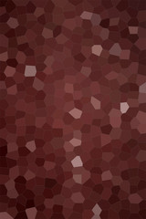 Abstract illustration of Vertical Acajou colorful Little hexagon background, digitally generated.