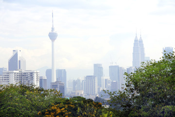 View of Kuala Lumpur, Malaysia © frenta