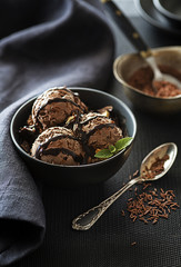 Chocolate ice cream
