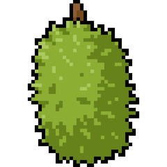 vector pixel art durian