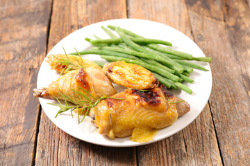 chicken and green bean