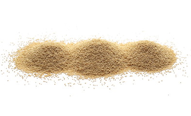 Amaranth seeds isolated on white background