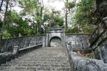 Mysterious, ancient stairway