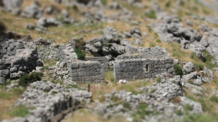 ruins of an old castle