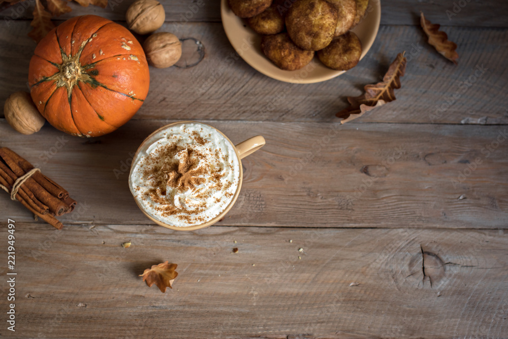 Canvas Prints Pumpkin Spice Latte