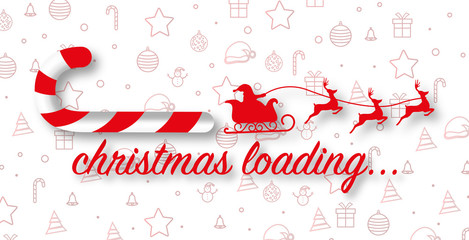 christmas loading