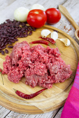 ingrédients chili con carne