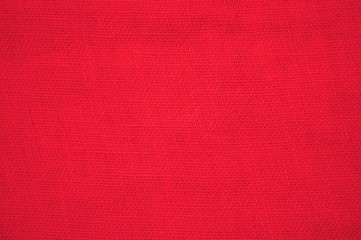 Jutesack Hintergrund rot
