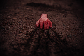 Hand cut for Halloween