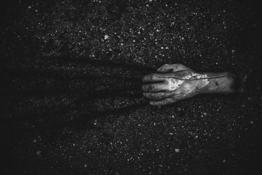 Hand cut for Halloween