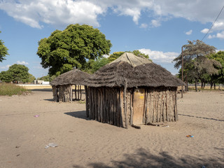Fototapeta na wymiar the poor hut of the natives,, Damaraland, Namibia