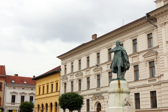The Kossuth monument Pecs Hungary
