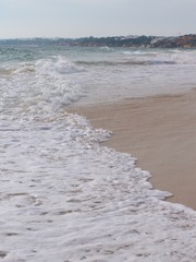 Waves on Beach, Atlantic Ocean, Portugal
