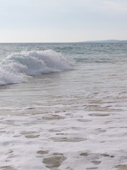 Waves on Beach, Atlantic Ocean, Portugal