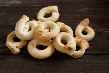 Taralli Traditional Italian snack from Puglia