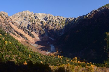 Fototapeta na wymiar Kamikoch / Nagano ~ Autumn colors