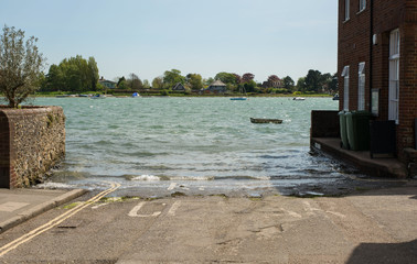 Bosham at High Tide, West Sussex, England