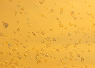 soap bubbles as background