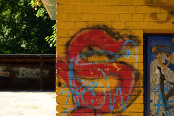 Old Wall Grafiti