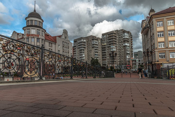 modern and Soviet architecture