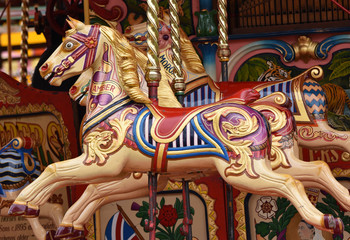 Carousel horses © Amani A