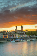 Fototapeta premium Tournus - France