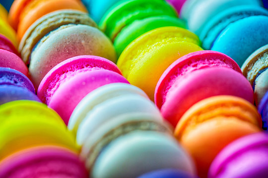 Colorful Macrons Dessert With Vintage Pastel Tones Colorful French Macarons Background Different Colorful Macaroons Background Tasty Sweet Color Macaron Bakery Concept Selective Focus Stock Photo Adobe Stock To celebrate the occasion, we wanted to send her a box of pink macarons, as pink is her favorite color. colorful macrons dessert with vintage