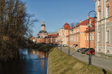 North (Prosforny) building of the Alexander Nevsky lavra.
