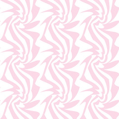 Abstract geometric decorative art seamless pattern