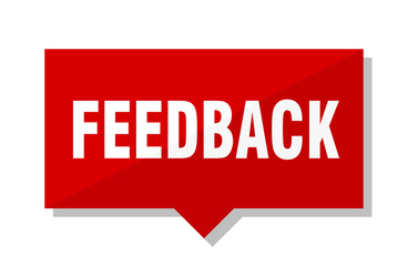feedback red tag