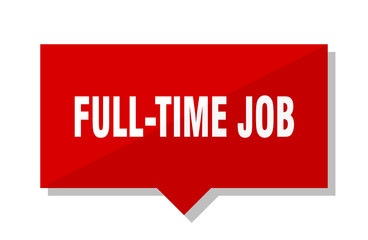 full-time job red tag