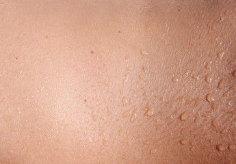 Fototapeta premium Wet skin