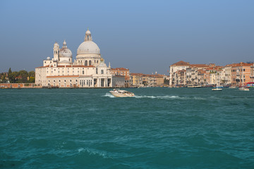 Grand Canal  in Venice, Italy