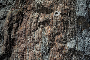 The texture of the stone