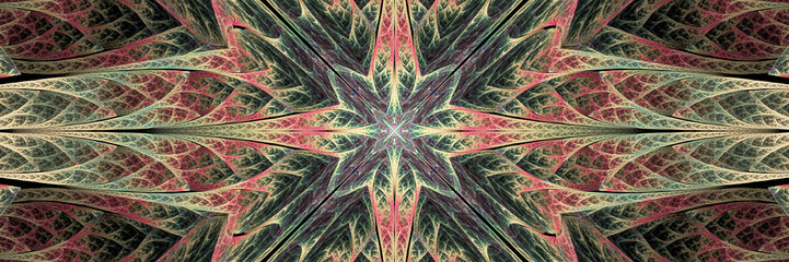 Colorful Fractal Background