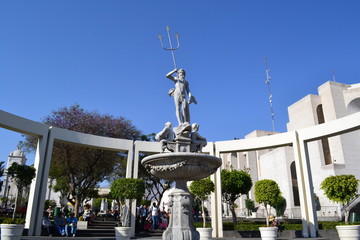 Fototapeta premium Neptune sculture