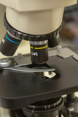 Fototapeta na wymiar close-up microscope