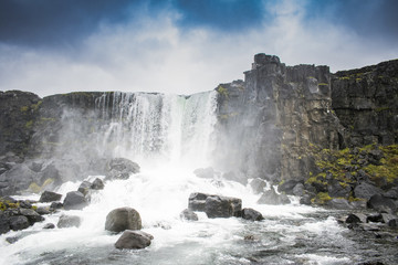 Obraz premium Iceland Waterfall