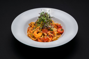 pasta with tomato sauce